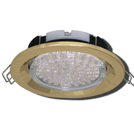 Светильник встраиваемый глубокий легкий Ecola GX53 FT3225